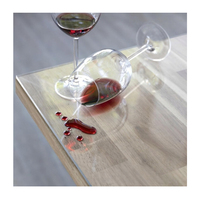 Tapis de table en PVC Bojanek Invisible Shield Premium Transparent Résistant aux rayures Résistant à la chaleur et à l'huile Fond antidérapant Facile à nettoyer 1 mm