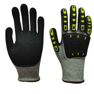 Guantes de Seguridad de Nitrilo Personalizables Directo de Fábrica, Resistentes a Impactos y Cortes, para Petróleo, Gas y Minería, Venta al Por Mayor, Muestras Gratis - Product Image 4