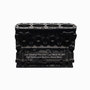 Bloc moteur diesel de précision à faible vibration 9C2491, bloc cylindres long pour machines de précision haute vitesse - Product Image 1