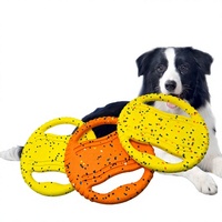Jouet d'entraînement pour chien souple et résistant aux morsures pour Border Collie - Soucoupe volante et accessoire pour animaux de compagnie