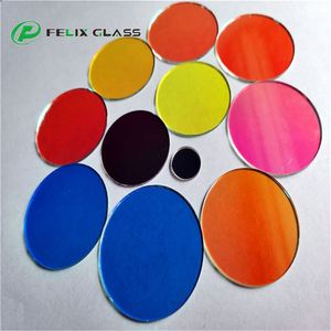 ฟิล์มกรองแสงกระจกไดโครอิกสี ทนความร้อนสูง 550 องศาเซลเซียส หนา 1.1 มม. ยี่ห้อ FELIX เคลือบ AR/AF/AG  ความโปร่งแสง 95% สำหรับ - Product Image 5