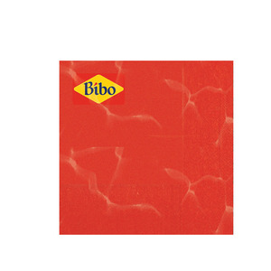 Napkin 2 ply 33x33 cm, red, 40 pcs/pack - Product Image 2