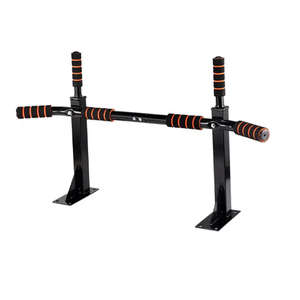 MKAS体操ジム機器ホームフィットネスエクササイズ機器黒い壁に取り付けられた出入り口チンアップバープルアップ多機能プルアップバー - Product Image 4