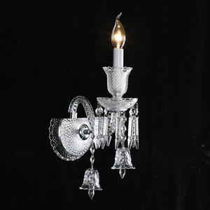 New Style Modern Wireless <b>Wall</b> Sconce Bedroom Villa Decorative <b>Light</b> Luxury <b>Candle</b> Crystal <b>Wall</b> Lamp - Product Image 3