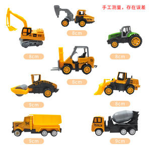 Juego de Vehículos de Ingeniería de Aleación, 4 Piezas, Autos de Juguete con Retroceso, Modelo Grande para Niños de 4 a 6 Años - Product Image 2