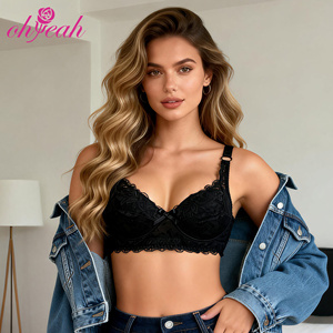 Hoge Kwaliteit Comfortabele Dames Bh Kant Beugel Push-Up Beha Sexy Ondergoed Voor Meisjes Dunne Gewatteerde Cup Bh 'S Voor Vrouwen - Product Image 5