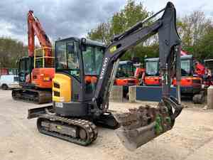 รถขุดตีนตะขาบ Volvo ECR25D อุปกรณ์เคลื่อนย้ายดิน 2.5 ตัน รถขุดมือสองแท้ Volvo รถขุด Volvo มือสองสำหรับขาย - Product Image 6