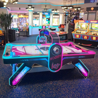 Équipement de jeu vidéo Nouveau jeu de hockey sur socle double avec jetons Machine de jeu pour enfants Jeu intérieur parent-enfant Matériel de jeu pour plus de 8 ans