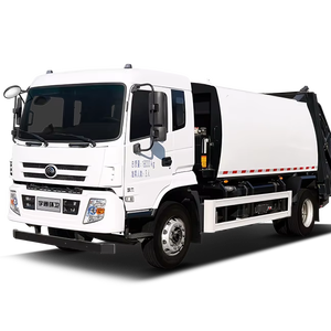 Camión Compactador de <span class=keywords><strong>Basura</strong></span> Diésel Manual 4x2 de 12 Toneladas, Gran Capacidad de Carga, <span class=keywords><strong>Basura</strong></span> Compactable y Buen Rendimiento de Sellado - Product Image 1