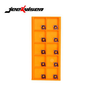 Jeekvisen เครื่องมือกลึงสำหรับเครื่องกลึงโลหะ, เครื่องมือตัดคาร์ไบด์สำหรับเครื่องกลึงสำหรับชิ้นงานเหล็ก CCMT120408/CCMT120404 CNC - Product Image 3