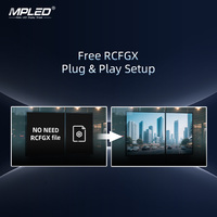 MPED Indoor Festinstallierte LED-Anzeige P1.86 P2 P2.5 P3.07 P4 P5 mit Automatischer Kalibrierung und Abnehmbarem LED-Bildschirm