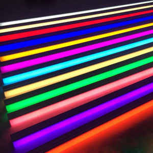 Tubo <span class=keywords><strong>LED</strong></span> <span class=keywords><strong>Fluorescente</strong></span> T8 de 30cm y 5W con Cambio de Color, Resistente al Agua IP65 para Exteriores, Luz Ambiental - Product Image 3