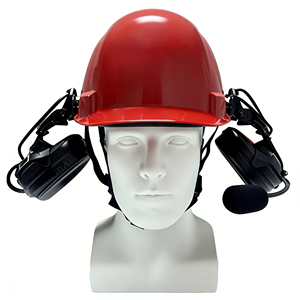 <span class=keywords><strong>Casque</strong></span> de protection auditive Qualcomm 85 dB ENC à réduction de bruit APT-X pour interphone double, idéal pour les casques de mineurs et de construction - Product Image 3