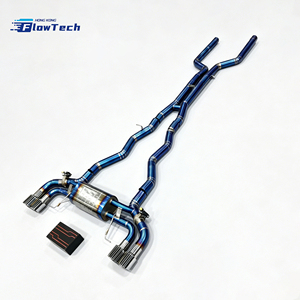 Sistema de Escape Catback de Titanio Valvetronic de Alto Rendimiento para BMW M8 F92 S63 4.4T V8 Twin Turbo, Actualización Ligera - Product Image 4