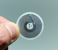 Étiquette NFC RFID HF 13,56 MHz, mini-étiquette en plastique, anti-magnétique, anti-métal