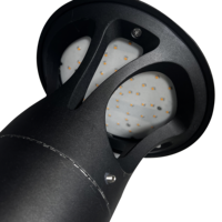 Lumière de jardin LED en aluminium CHZ OEM ODM IP65, design personnalisable, éclairage paysager professionnel, résistant à l'eau