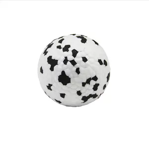 कस्टम लोगो उच्च गुणवत्ता वाले आक्रामक चबाने वाले छोटे मध्यम बड़े नस्ल के कुत्ते प्रशिक्षण इंटरैक्टिव बॉल्स ईटीपीयू पालतू कुत्ता खिलौना बॉल