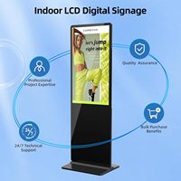 Solution verticale professionnelle d'affichage de la publicité de 65 pouces LED pour les magasins de détail et les lieux publics