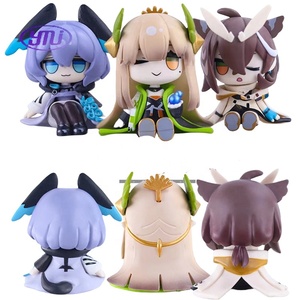 3 estilos 7CM juego Manga figurita <span class=keywords><strong>Arknights</strong></span> Muelsyse Ho'olheyak silencio el paradigmático PVC figura de juguete <span class=keywords><strong>Anime</strong></span> - Product Image 1