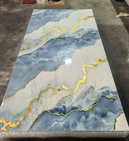 Panel de Pared de PVC Decorativo para Interiores con Acabado Brillante UV, Certificado CE, FSC e ISO