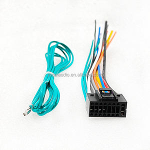1Pc <span class=keywords><strong>Autoradio</strong></span> stéréo 18Pin Plug Harness pour <span class=keywords><strong>Kenwood</strong></span> <span class=keywords><strong>CD</strong></span> DVD Radio Cable Audio Play Auto Adapter Wiring Harness Connector - Product Image 2