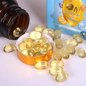 Minyak kenari emas pantai Dha kapsul Softgel 60 hitungan suplemen Herbal untuk orang dewasa Pria Wanita dukungan memori pertumbuhan rambut 2 - Product Image 4