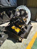 Compacteur hydraulique vibrant MONDE pour excavatrice, plaque vibrante pour compactage de sols en construction
