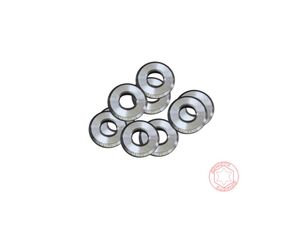 SOMOTO Taiwan Arandelas SUS304 para Motocicleta, Fijaciones M6/M8, Juntas Planas de Acero Inoxidable Crudo con Acabado Titanio Quemado (PVD) - Product Image 1