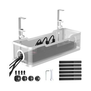 תחת ניהול כבל דלפק מתכת תחת מסך ניהול חוט דלפק בקרת כבל שולחן תחת ניהול כבל שולחן ללא נזק לדלפק - Product Image 3