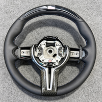 Volant en cuir véritable avec éclairage LED pour BMW F80 F82 M2 M3 M4 M5 M6 X5 M F30 F10 F20 F35 F22 F18 F07 F01 E90 E92 E46