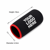 Sac de transport pliable en néoprène isotherme imprimé sur mesure pour bouteille d'eau, housse de protection portable pour cadeaux promotionnels