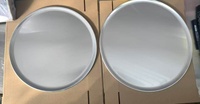 Plateau de cuisson pour pizza en alliage d'aluminium circulaire de qualité alimentaire résistant aux hautes températures et à la corrosion pour les pizzerias