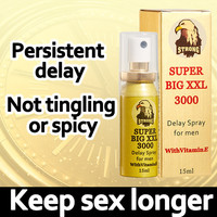 Spray Retardant Éjaculation Huile Sexuelle pour Hommes Crème de Massage Intime Masculine