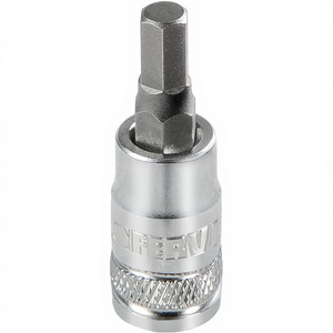 Fervi <b>Socket</b> With Hexagonal Insert 6mm Drive Chrome Vanadium Steel - Product Image 2