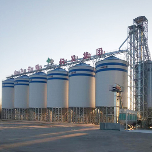Silo à copeaux de bois et silo à céréales de 100 tonnes, silos de stockage - Product Image 3