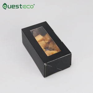 Caja de sushi de papel azul desechable ecológica, contenedor de comida para llevar con cajón <span class=keywords><strong>Emporter</strong></span> - Product Image 4