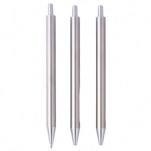 Silver High End Metal Ballpoint <b>Pen</b> with logo Slim Signature <b>Pen</b> Customizable Luxury Rollerball <b>Pen</b> Suitable for Advertising - Product Image 5