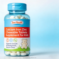 Complément Alimentaire Multivitaminé Naturel à Base de Plantes Calcium Fer Zinc en Comprimés pour Enfants et Adultes – Améliore la Densité Osseuse et Renforce le Système Immunitaire