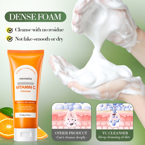 Limpiador Facial Blanqueador e Iluminador con Vitamina C FAYANKOU OEM ODM, Desmaquillante, Control de Grasa, Limpieza Profunda - Product Image 5