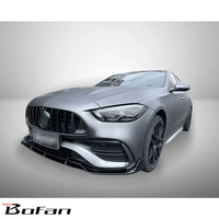 Bodi Bumper depan mobil gaya BRS, aksesori reparasi bibir depan gaya pabrik Untuk BENZ W206