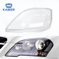 Verre de phare de l'usine Kabeer, lentille de phare, couvercle en plastique pour W164