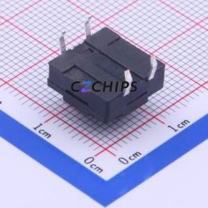 TC-FS1212D-C-I Tactile Switch Through hole-4P,12x12mm Switch Single Pole Single Throw Round Button 2.6N Through Hole - Product Image 2