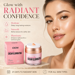 Proveedor de <span class=keywords><strong>Crema</strong></span> Facial Blanqueadora, Hidratante y Antienvejecimiento con Logotipo Personalizado, <span class=keywords><strong>Crema</strong></span> Facial Vegana Iluminadora de Marca Blanca para Mayoristas y Distribuidores - Product Image 2
