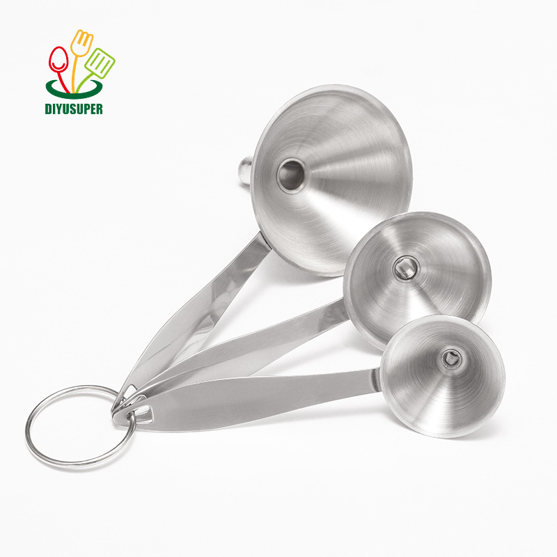 Кухонные инструменты, Диспенсер жидкости, маленькая колба с отсоединяемым фильтром, металлическая воронка