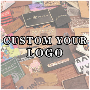 カスタム3Dエンボス加工馬ロゴ本物のPUレーザーデボスレザーバッキングチャプレンバッジ帽子付き - Product Image 6