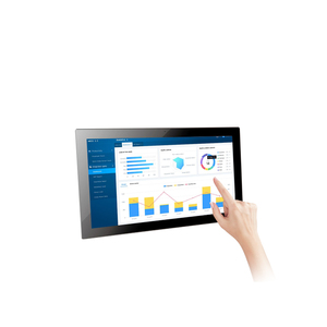 21.5 Inch Narrow Bezel Indoor Touch Screen Monitor Android 11 <b>Wireless</b> Display Smart AIO Digital Signal Advertising Equipment - Product Image 3