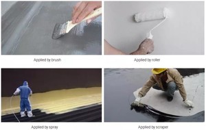 สารเคลือบโพลียูรีเทนสีขาวกันน้ำ ทนทานต่อสภาพอากาศ สำหรับงานก่อสร้าง - Product Image 2