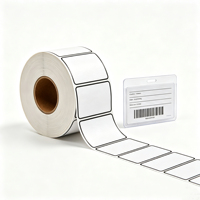 Rouleau d'étiquettes personnalisées pour inventaire d'entrepôt, impression thermique, code-barres, autocollant adhésif pour rayonnages d'entrepôt et cartes de matériaux