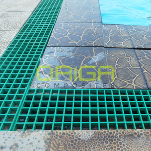 Rejilla de FRP de 1220x3660 mm T25 ofrece superficies resistentes a la corrosión y antideslizantes para pasarelas y plataformas. - Product Image 3