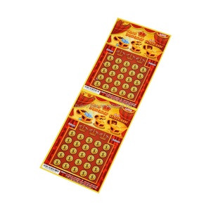 Cartes à gratter personnalisées, tickets de jeu à gratter écologiques, cartes à gratter de loterie personnalisées - Product Image 4